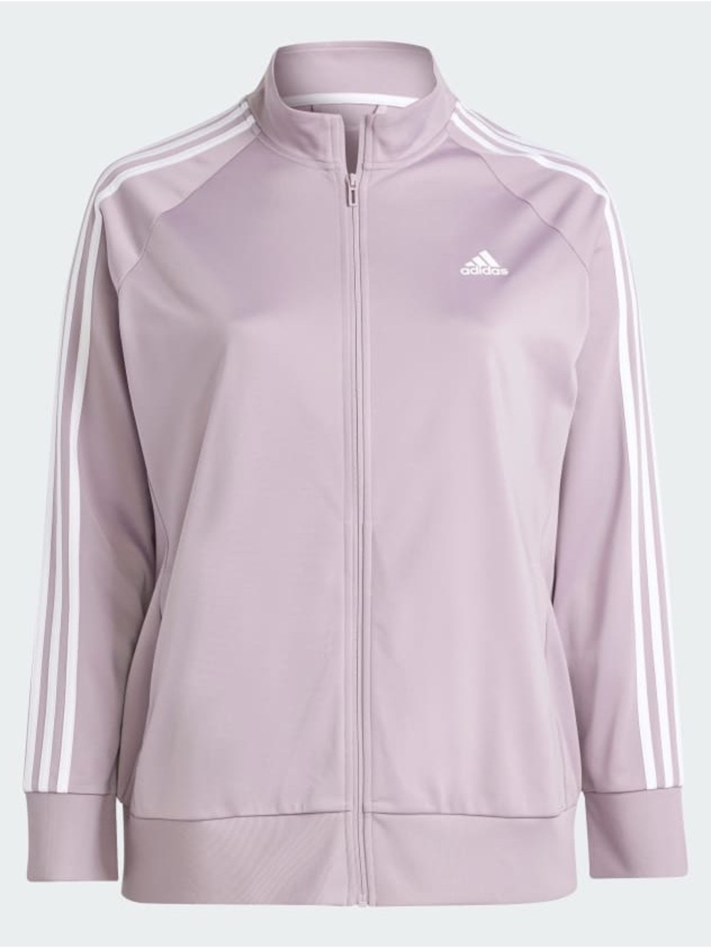 ESSENTIALS WARM-UP TRICOT SLIM 3-STRIPES TRACK JACKET Size XL